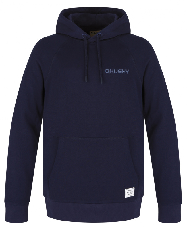 Pánská bavlněná mikina HUSKY Buggy M modrá Velikost: XL