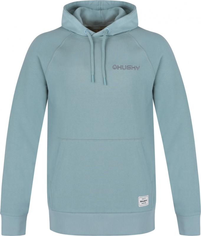 Pánská bavlněná mikina HUSKY Buggy M modrá Velikost: XXXL