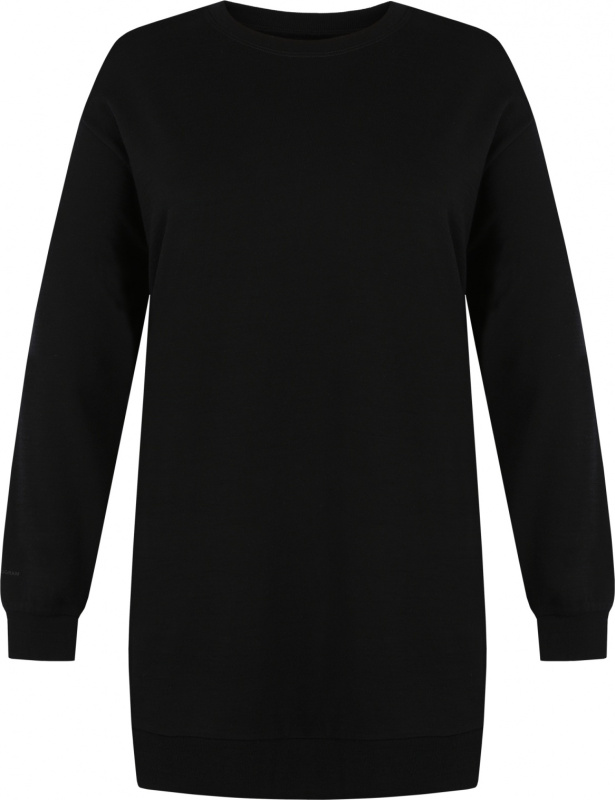 Dámská merino mikina HUSKY Mety L černá Velikost: XXL