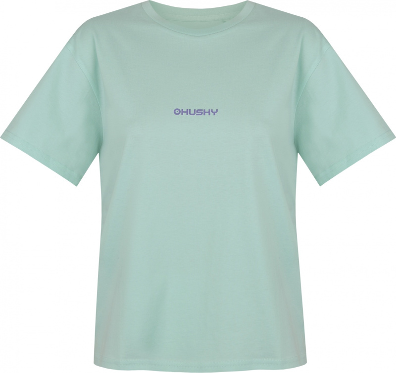 Dámské bavlněné triko HUSKY Tee Stamp L modré Velikost: XL