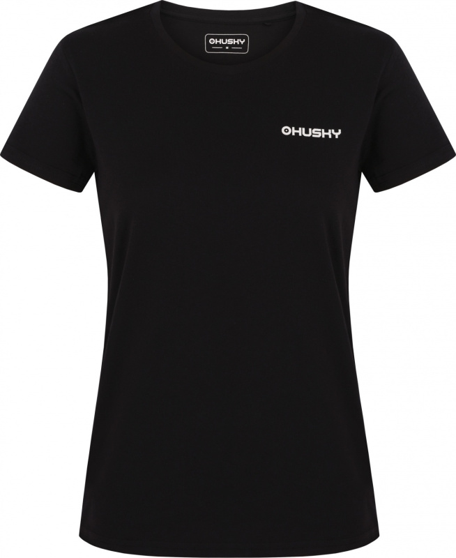 Dámské bavlněné triko HUSKY Tee Walker L černé Velikost: XL