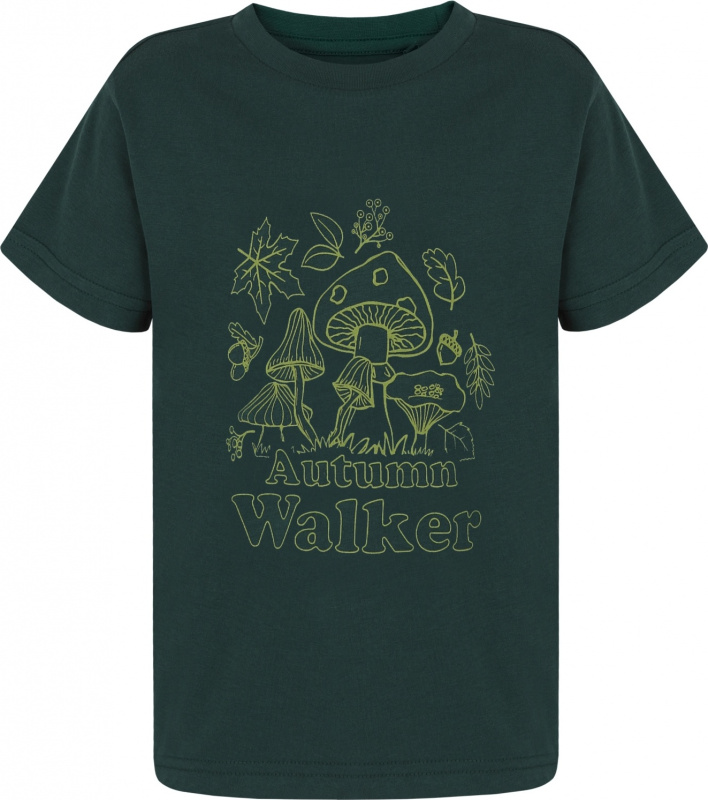 Dětské bavlněné triko HUSKY Tee Mushroom K zelené Velikost: 152