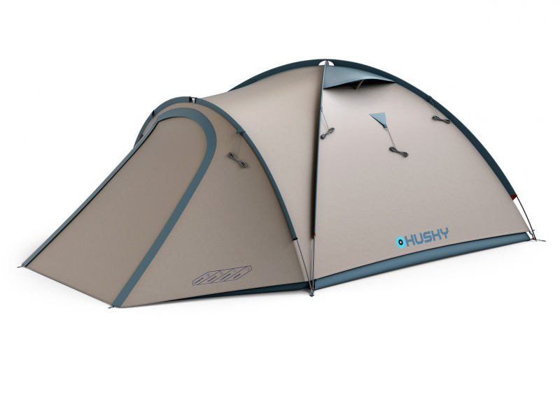 Kempingový stan HUSKY pro 4 osoby Bizon 4 Classic light grey Velikost: onesize