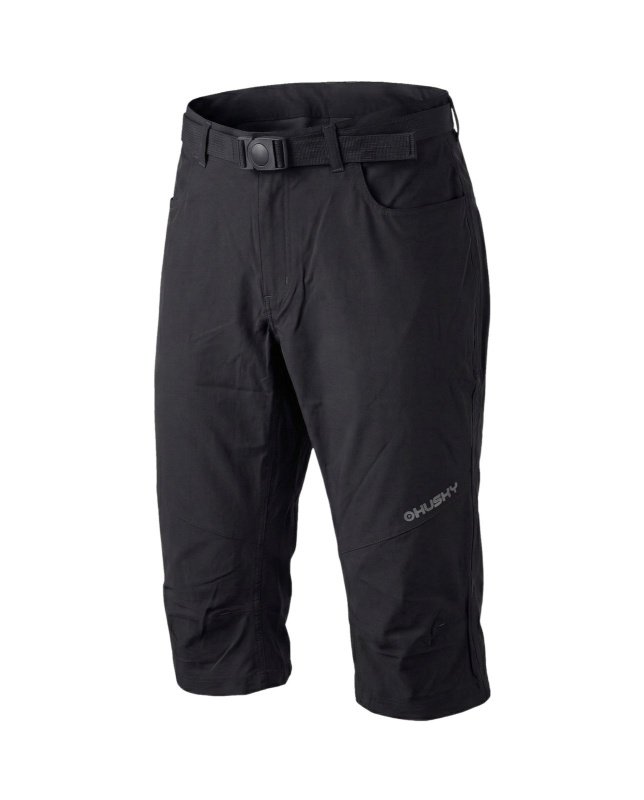 Pánské 3/4 kalhoty HUSKY Klumy M černé Velikost: XXXL