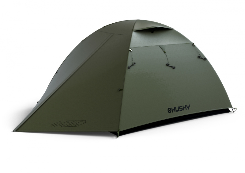 Lehký turistický stan HUSKY pro 3 osoby Beast 3 dark green Velikost: onesize