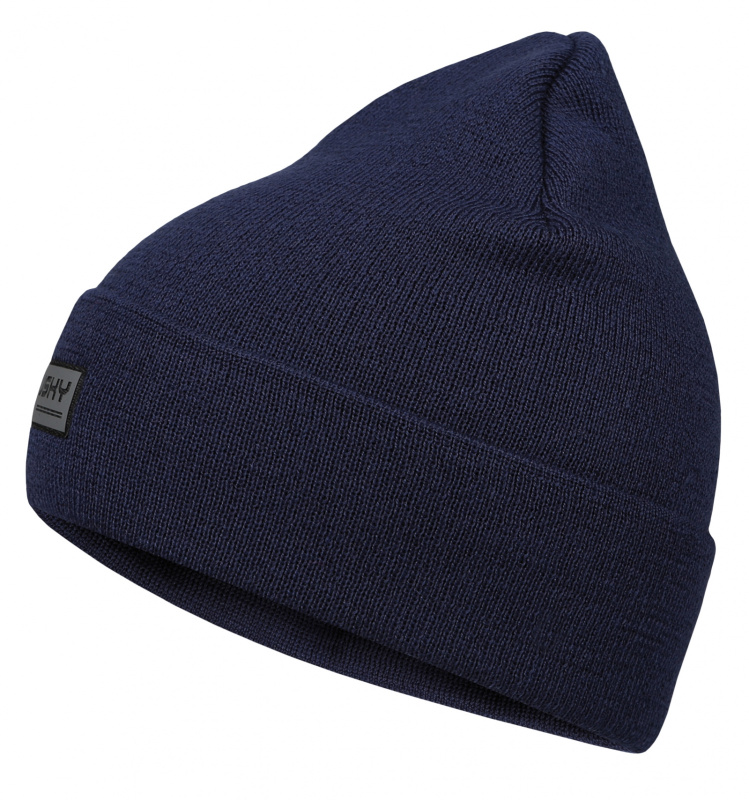 Pánská merino čepice HUSKY Merhat 1 modrá Velikost: L-XL