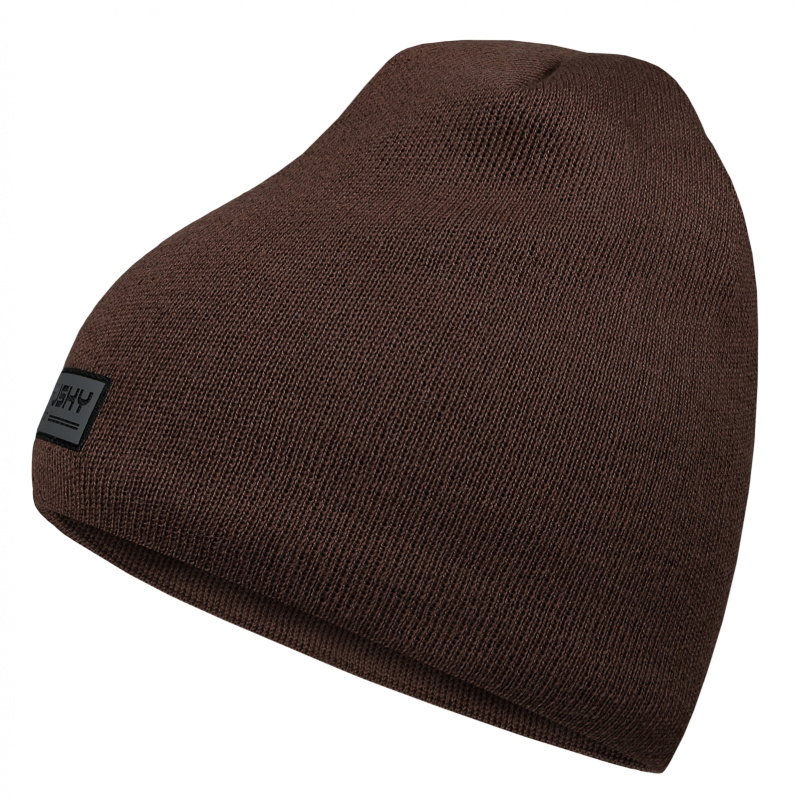 Pánská merino čepice HUSKY Merhat 3 hnedá Velikost: L-XL