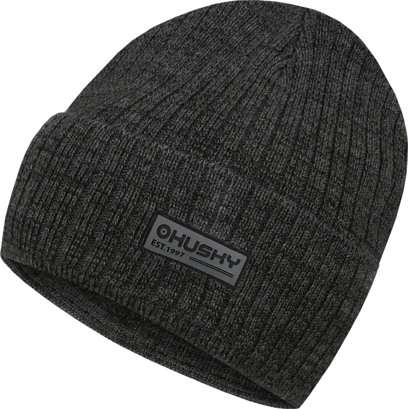 Unisex merino čepice HUSKY Mermel šedá Velikost: L-XL