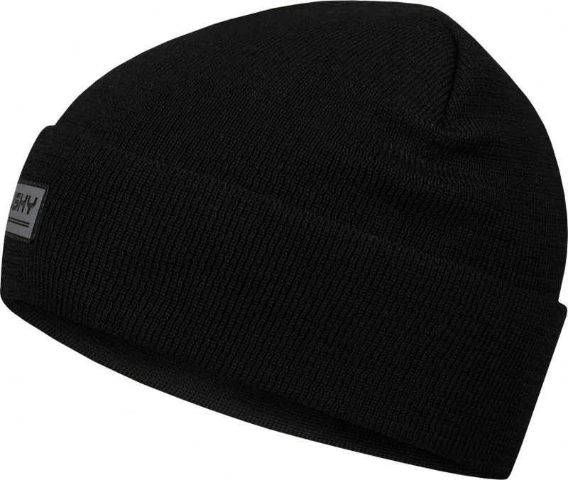 Dětská merino čepice HUSKY Merhat 6 černá Velikost: XS