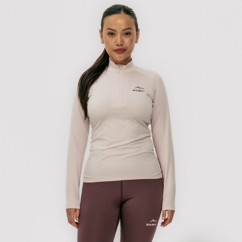 Husky Tromi Zip L XXL, light pink Termoprádlo Active Winter Triko