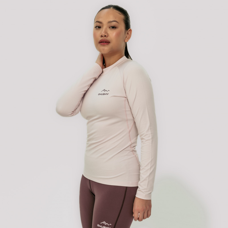 Husky Tromi L L, light pink Termoprádlo Active Winter Triko