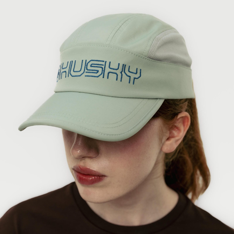 Husky Light Mono faded green Kšiltovka