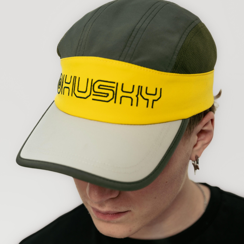 Husky Light Multi green/yellow Kšiltovka