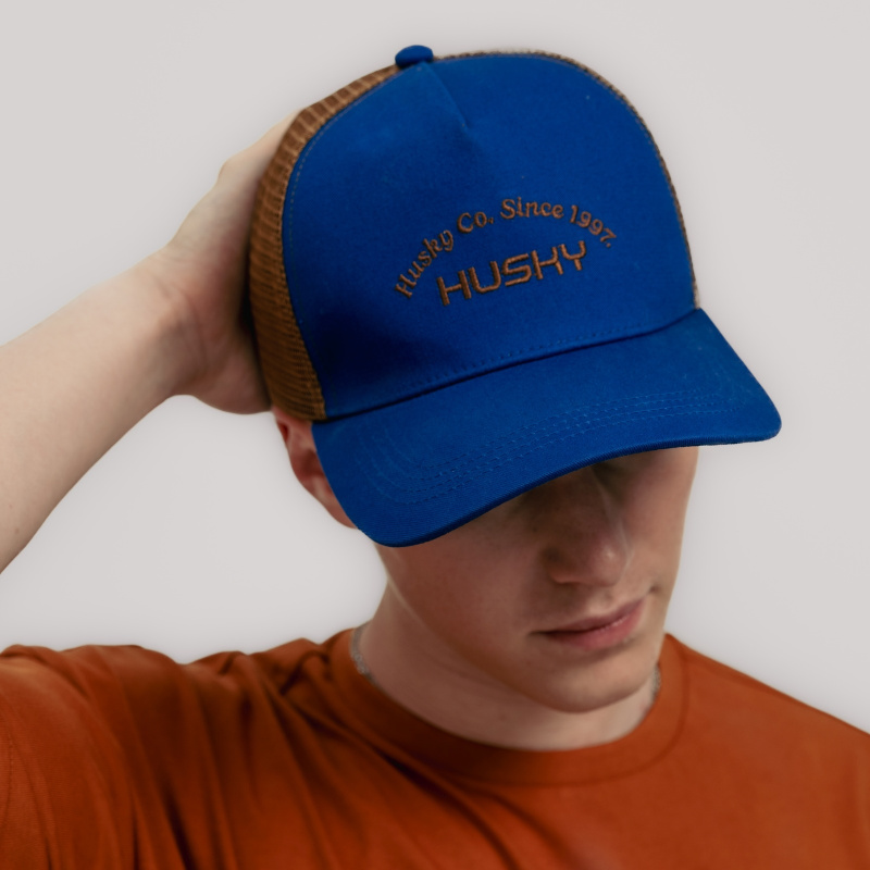 Husky Trucker blue Kšiltovka