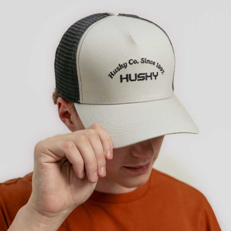 Husky Trucker grey Kšiltovka