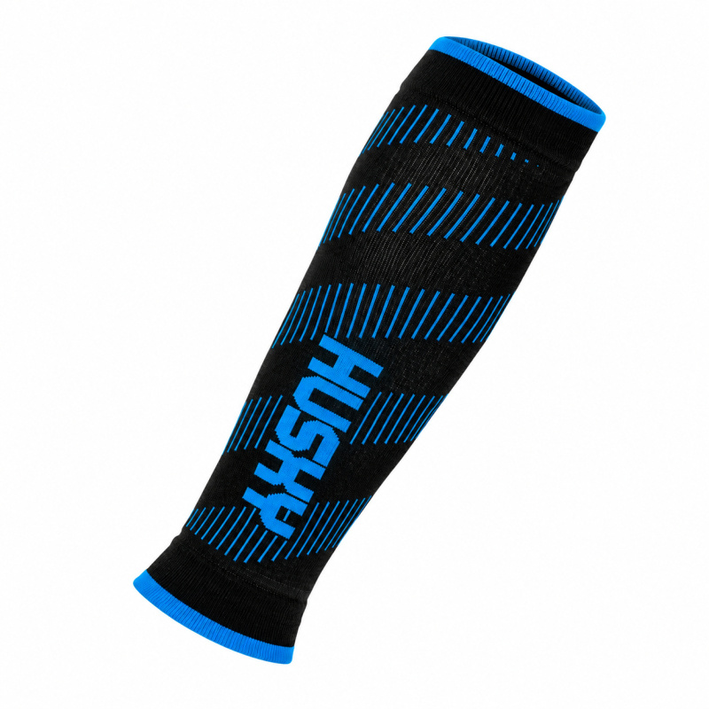 Husky Compress MW L-XL, black/blue Návleky