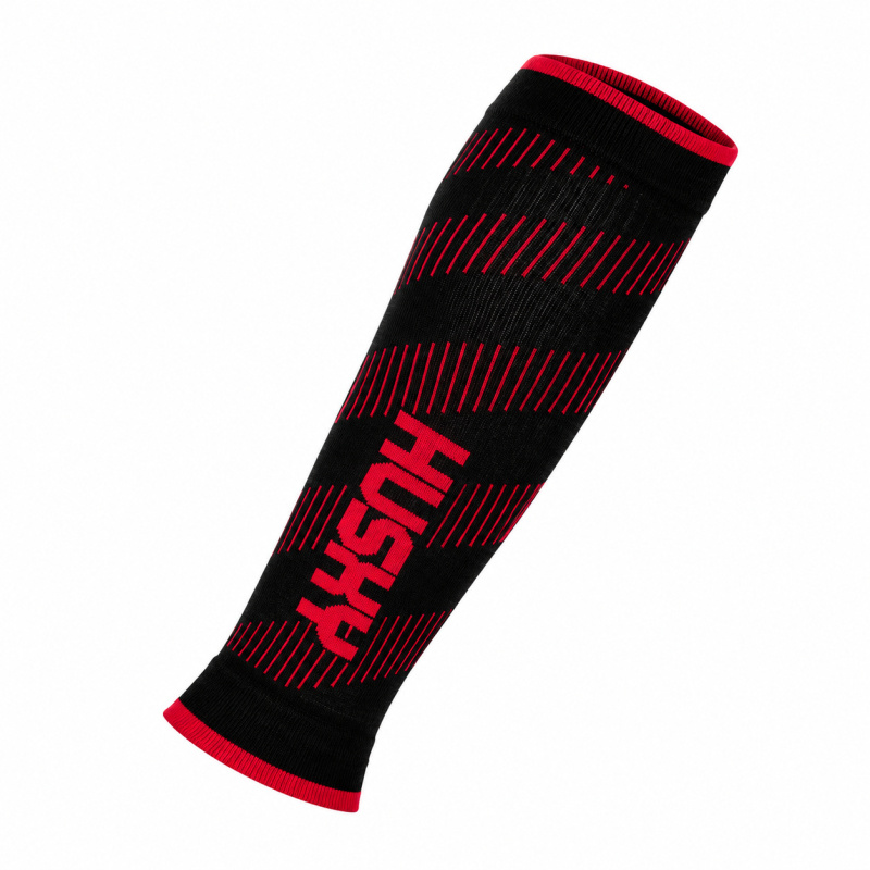 Husky Compress MW L-XL, black/red Návleky
