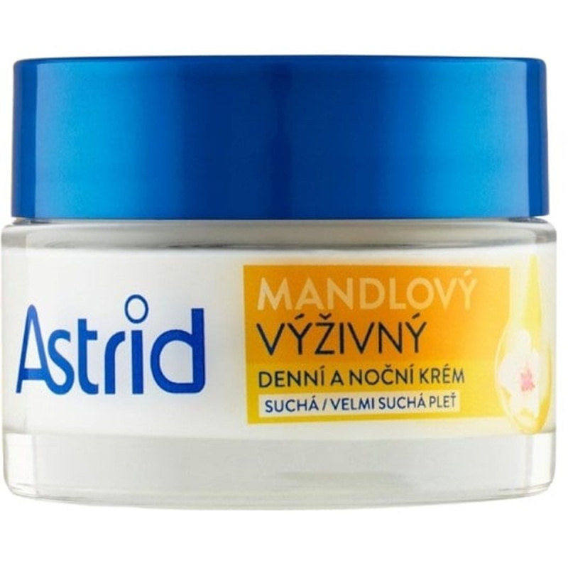ASTRID MANDLOVÝ výživný denní a noční krém pro suchou a velmi suchou pleť, 50 ml