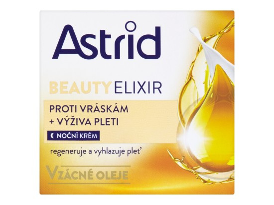 ASTRID BEAUTY ELIXIR Vyživující noční krém proti vráskám, 50 ml