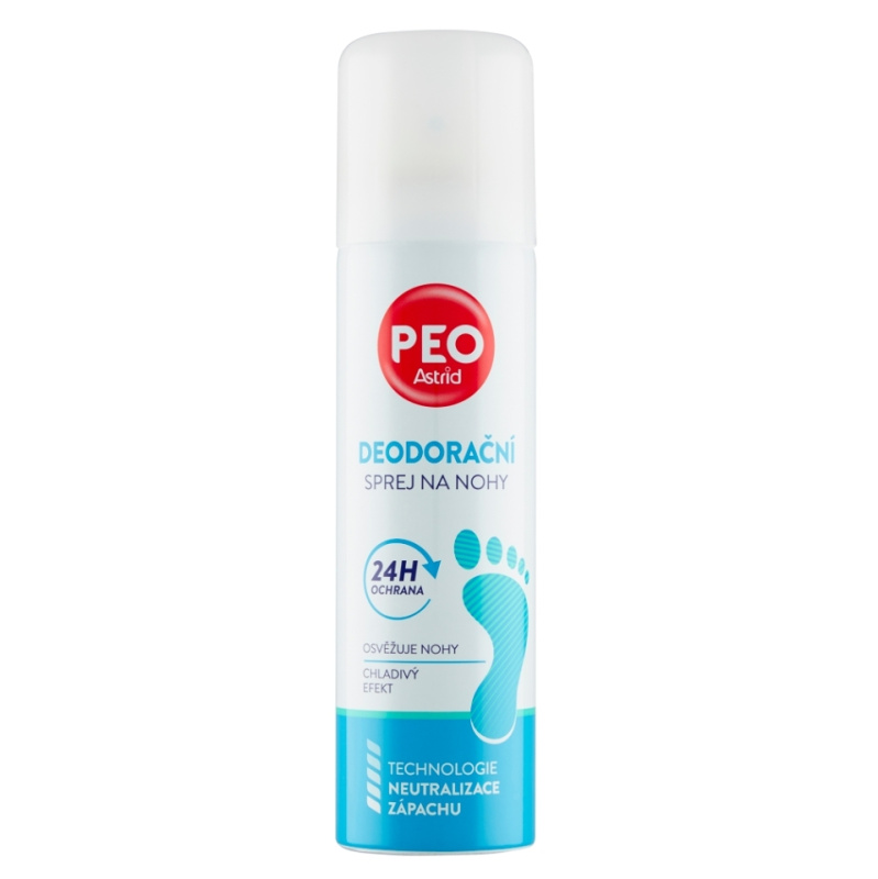 ASTRID PEO Deodorační sprej na nohy, 150 ml