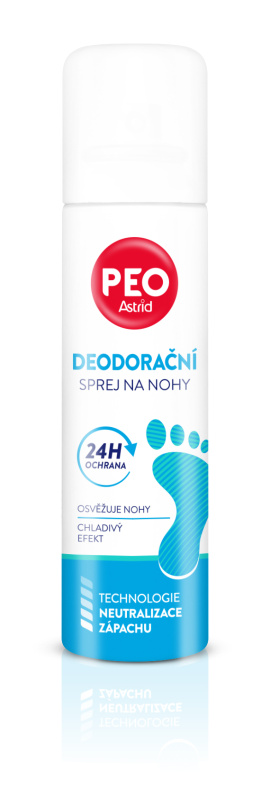 ASTRID PEO Deodorační sprej na nohy, 150 ml