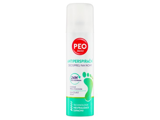 ASTRID PEO Antiperspirační deosprej na nohy, 150 ml