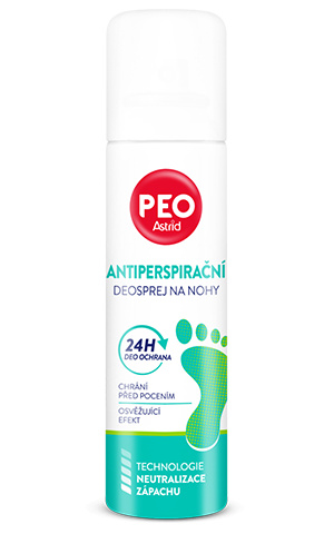 ASTRID PEO Antiperspirační deosprej na nohy, 150 ml