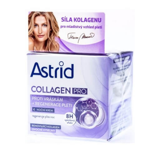 ASTRID COLLAGEN PRO Noční krém proti vráskám, 50 ml