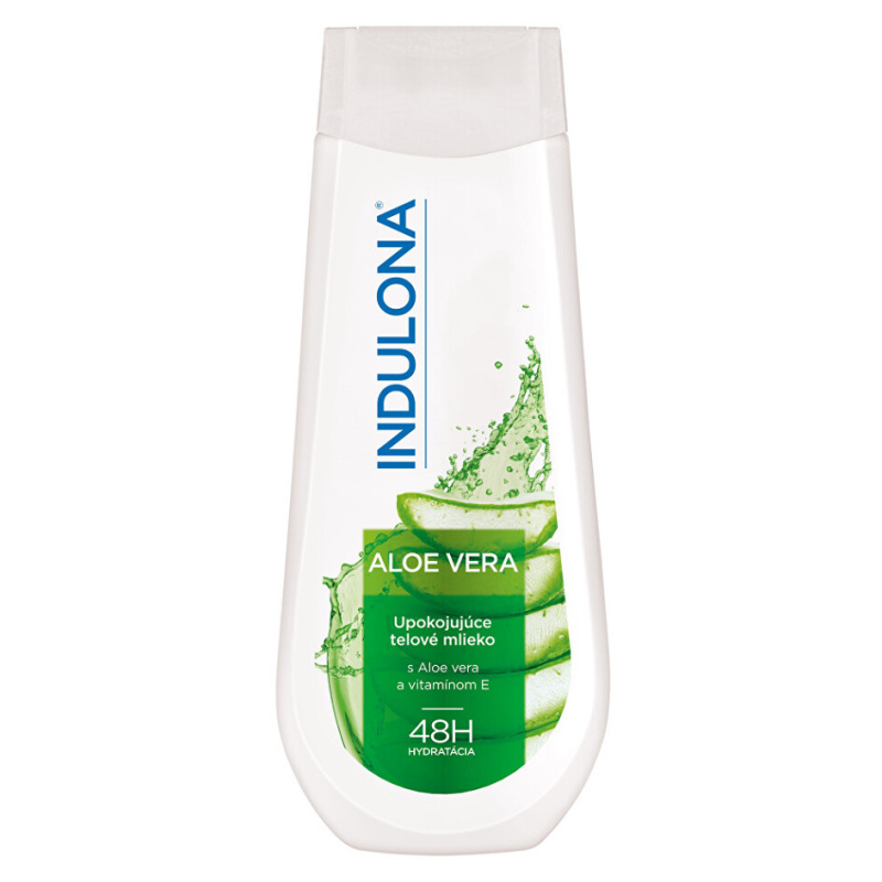 Indulona Zklidňující tělové mléko- Aloe vera, 400ml