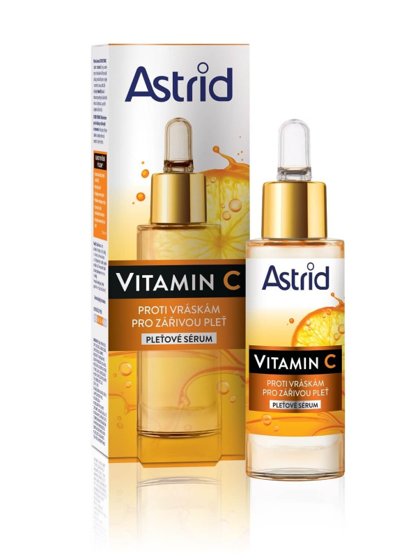 ASTRID VITAMIN C sérum proti vráskám pro zářivou pleť, 30ml