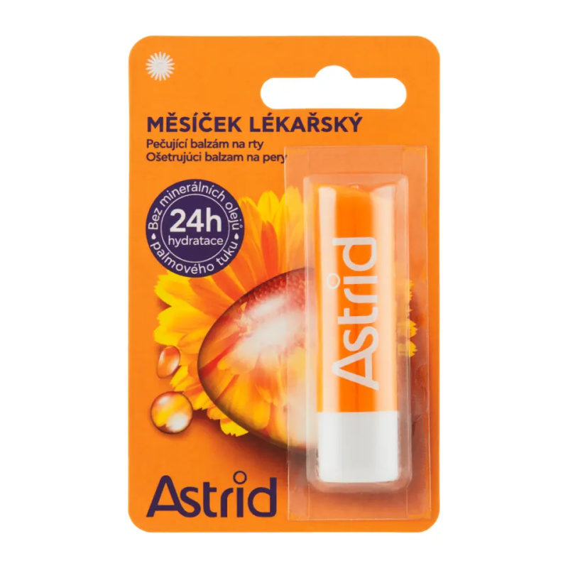 ASTRID Balzám na rty Měsíček lékařský, 4,8 g