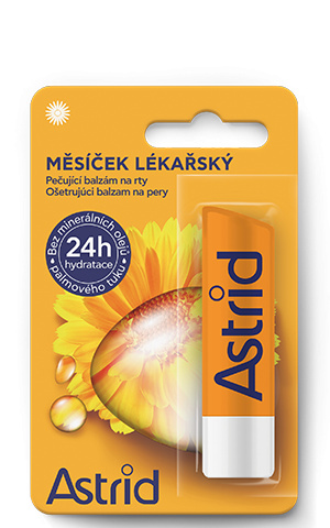 ASTRID Balzám na rty Měsíček lékařský, 4,8 g