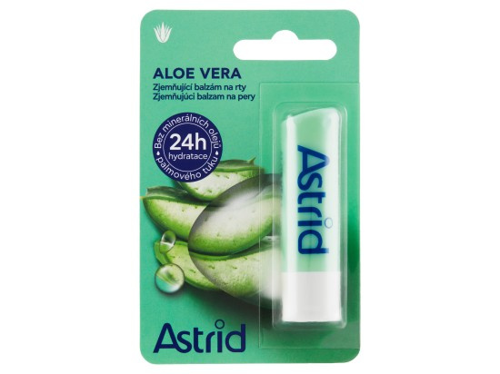 ASTRID Balzám na rty Aloe Vera, 4,8 g