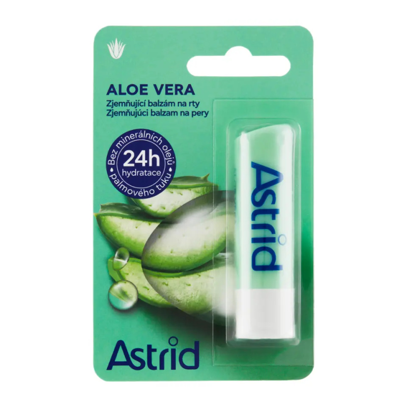 ASTRID Balzám na rty Aloe Vera, 4,8 g