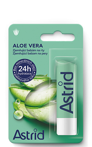 ASTRID Balzám na rty Aloe Vera, 4,8 g
