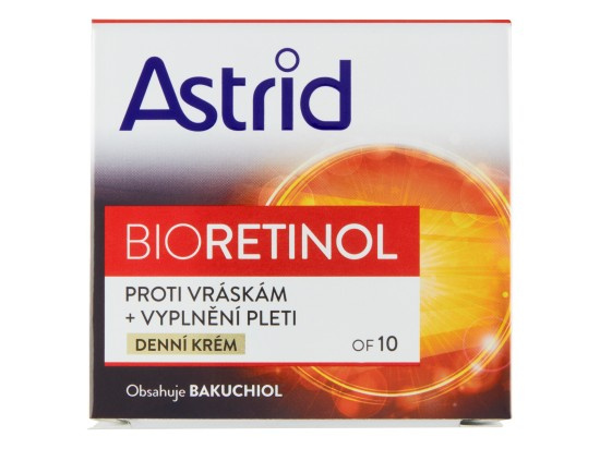 ASTRID BIORETINOL Denní krém proti vráskám OF10, 50ml
