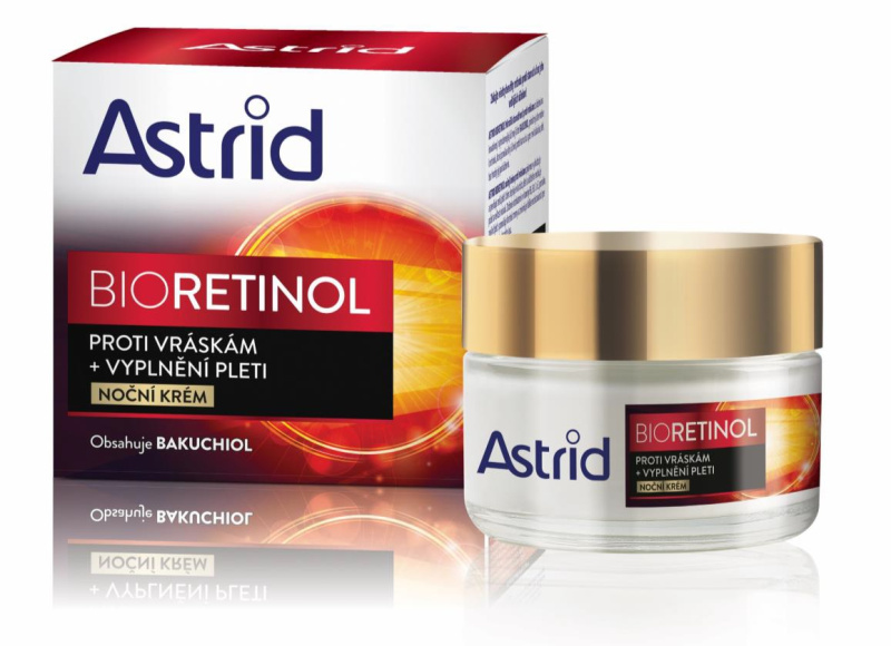 ASTRID BIORETINOL Noční krém proti vráskám, 50ml