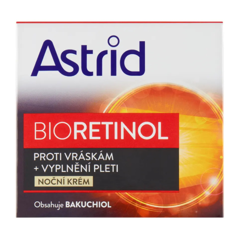 ASTRID BIORETINOL Noční krém proti vráskám, 50ml