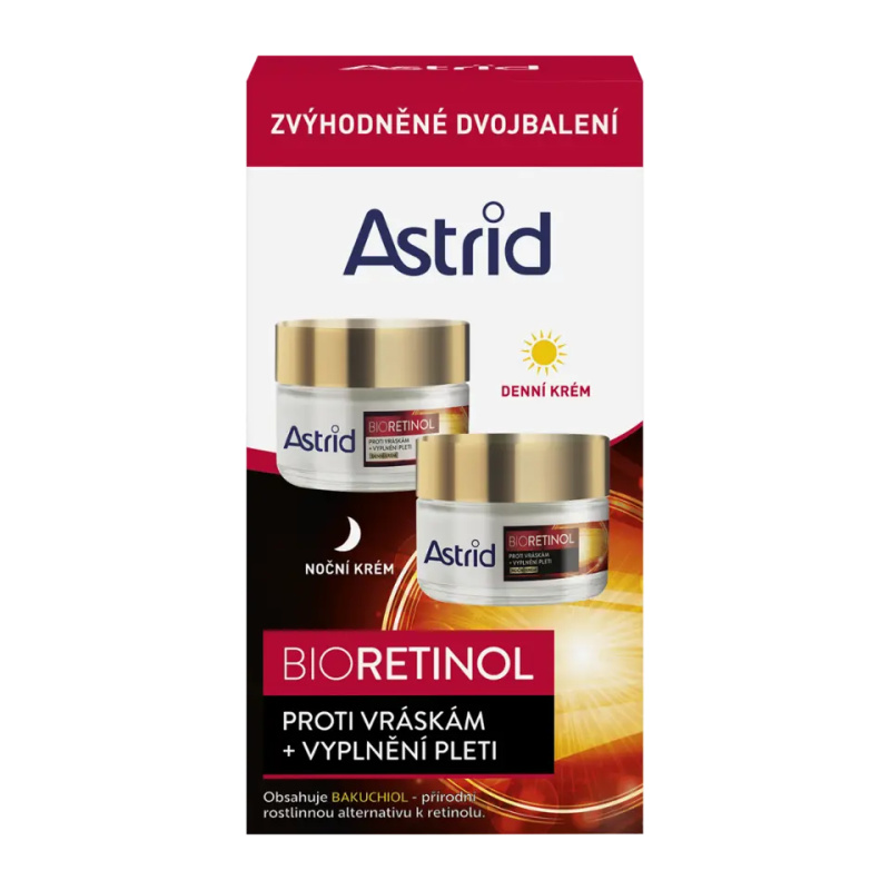 ASTRID Bioretinol Duopack D+N, 2x50ml