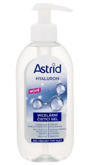 ASTRID HYALURON čistící micelární gel, 200 ml