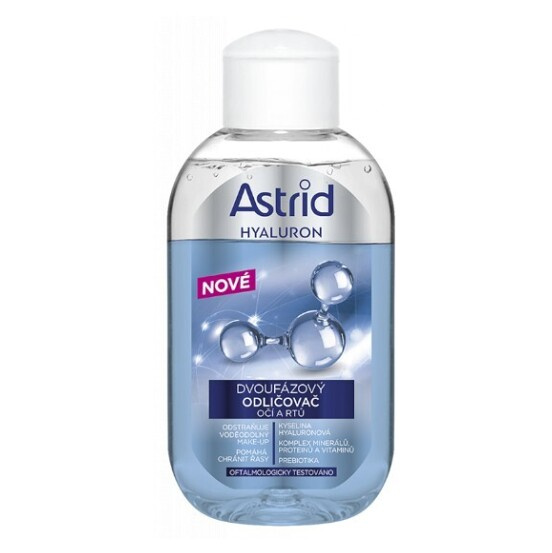 Astrid Hyaluron dvoufázový odličovač pro oči a rty 125 ml