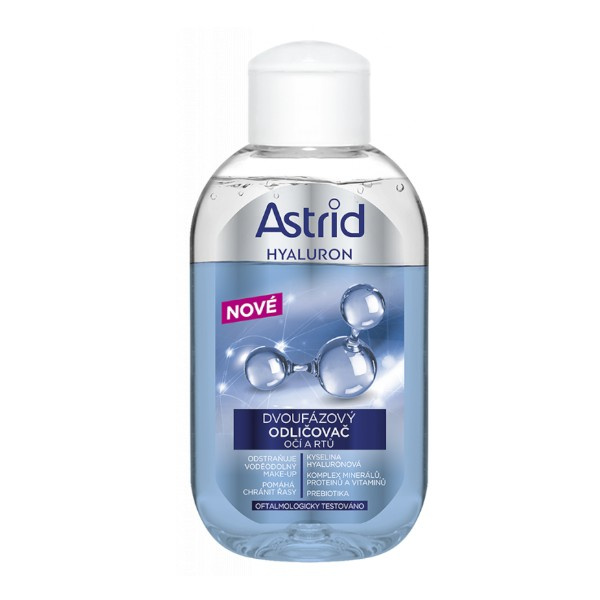 Astrid Hyaluron dvoufázový odličovač pro oči a rty 125 ml