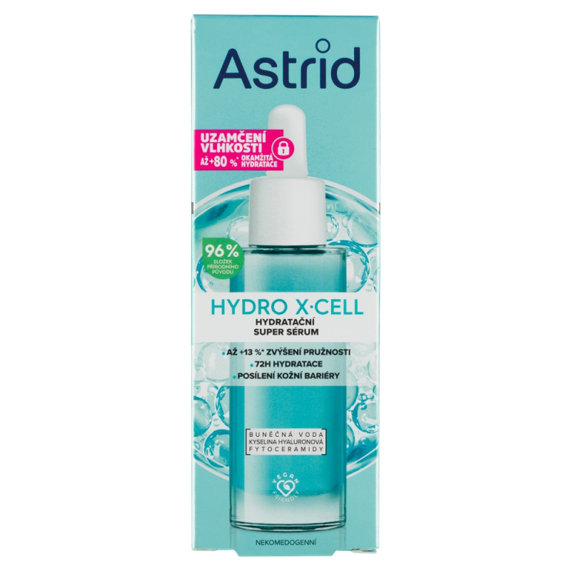 Astrid Hydro X-Cell osvěžujicí a hydratační booster 30 ml