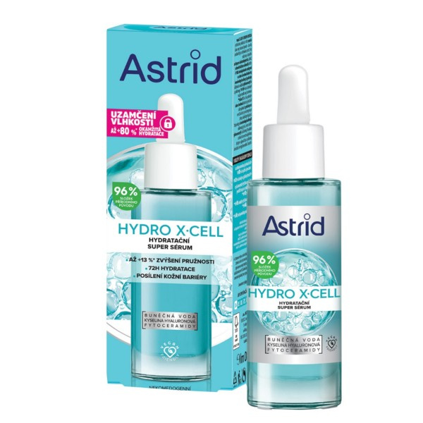 Astrid Hydro X-Cell osvěžujicí a hydratační booster 30 ml