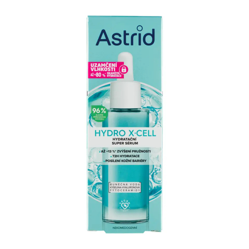 Astrid Hydro X-Cell osvěžujicí a hydratační booster 30 ml
