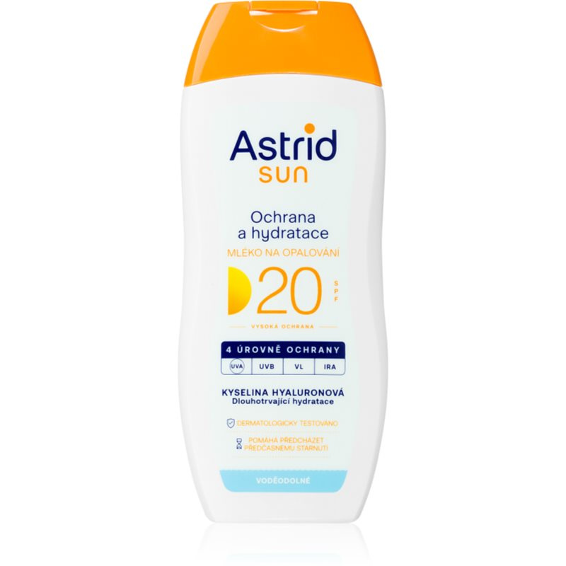 Astrid Sun mléko na opalování SPF 20 s vysokou UV ochranou 200 ml