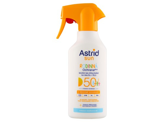 Astrid Sun mléko na opalování ve spreji SPF 50 270 ml