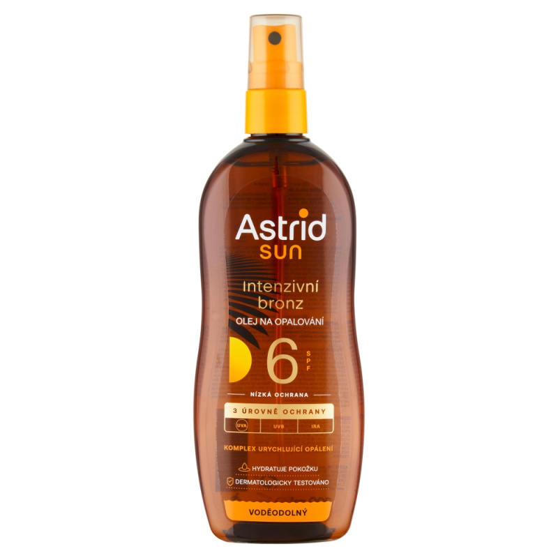 ASTRID Sun olej na opalování OF6 200 ml