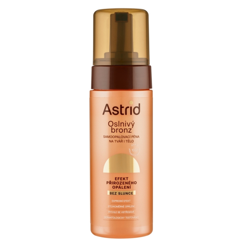 Astrid Oslnivý bronz samoopalovací pěna pro ženy 150 ml