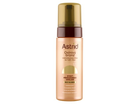 Astrid Oslnivý bronz samoopalovací pěna pro ženy 150 ml
